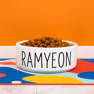 Funny Ramyeon Dog Bowl