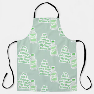Funny Ranch Dressing Cowboy Fun Pattern  Apron