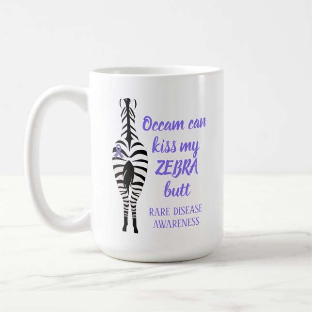 Funny Rare Disease Awareness Coffee Mug (Left)