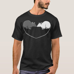 Funny Rat Gift For Rat Lovers Men Women Cool Mouse T-Shirt