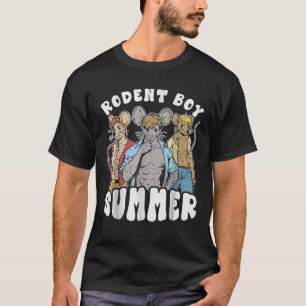 funny Rat Lover Quote Rodent Boy Summer Cool Vacat T-Shirt