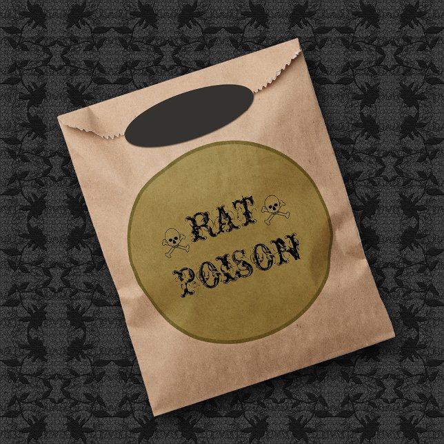 Funny Rat Poison Favour Bags (Creator Uploaded)