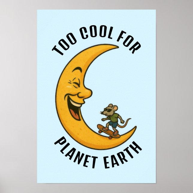 Funny Rat Poster (Front)