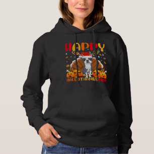 Funny Rat Terrier Dog Lover Happy Rat Terrier Hell Hoodie