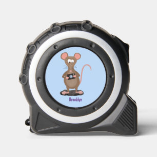 Funny rat with camera cartoon illustration 1