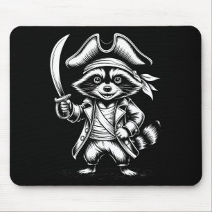 Funny Rate Raccoon  Mouse Mat