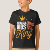 Funny Rbecue Ribs King Bbq Meat Season Matching Fo