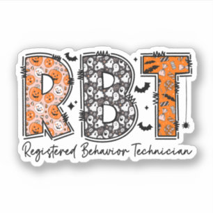 Funny RBT Halloween Registered Behaviour Technicia