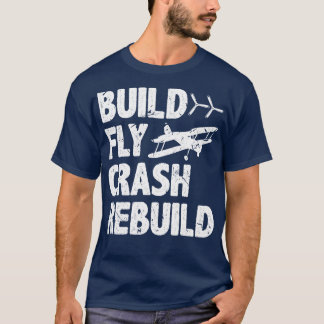 Funny RC Pilot Aeroplane Flying T-Shirt