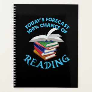Funny Reading - 100% Chance of Reading Planner