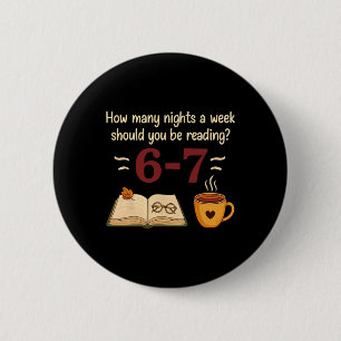 Funny Reading 67 Six Seven Meme English Teacher Bo 6 Cm Round Badge