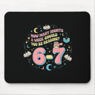 Funny Reading 67 Six Seven Meme English Teacher Bo Mouse Mat
