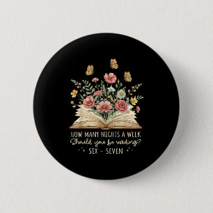 Funny Reading 67 Teacher Six Seven Reading 6 7 Boo Cm Round Badge