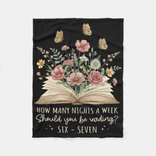 Funny Reading 67 Teacher Six Seven Reading 6 7 Boo Fleece Blanket