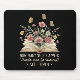 Funny Reading 67 Teacher Six Seven Reading 6 7 Boo Mouse Mat