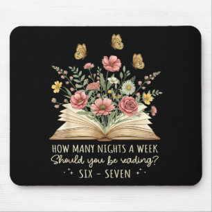 Funny Reading 67 Teacher Six Seven Reading 6 7 Boo Mouse Mat