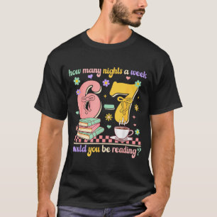 Funny Reading 67 Teacher Six Seven Reading 6 7 Boo T-Shirt