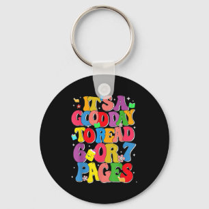 Funny Reading Six Seven It's A Good Day To Read 6 Key Ring
