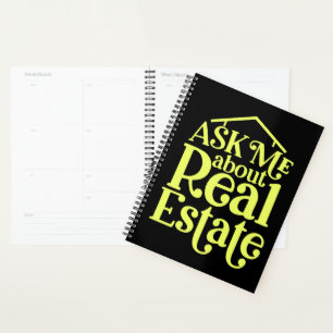 Funny Real Estate Agent Gift Home Broker Realtor   Planner