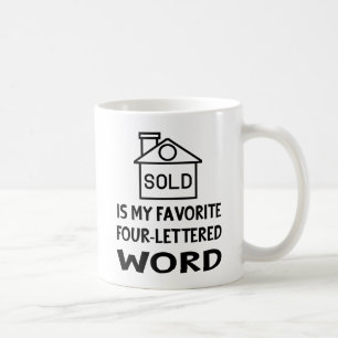 Funny Real Estate Agent House Broker Realtor Gift Coffee Mug