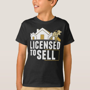 Funny Real Estate Agent Humour Property Broker T-Shirt