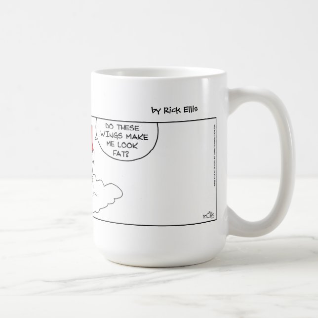 Funny Real Eternal Question Coffee Mug (Right)