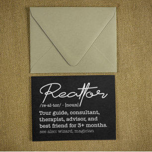 Funny Realtor Job Description Real Estate Humor Postcard