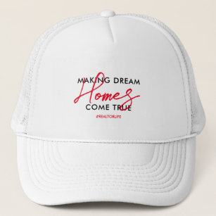 Funny Realtor Making Dream Homes Come True Trucker Hat