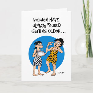 Funny Reassurance Birthday Card for a Woman