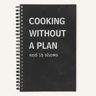 Funny Recipe Book | Cooking Without a Plan