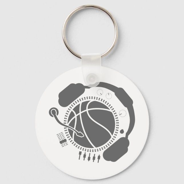 Funny_Record Key Ring (Front)