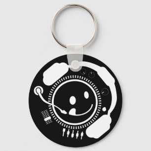 Funny_Record Key Ring