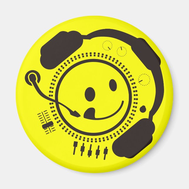 Funny_Record Magnet (Front)