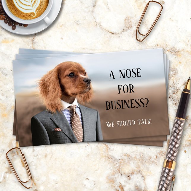 Funny Recruiting or Headhunter Business Card (Creator Uploaded)