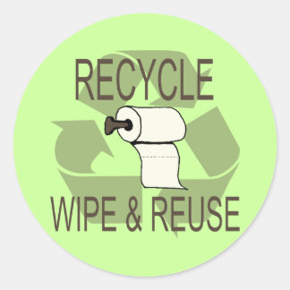 Funny Recycle Stickers