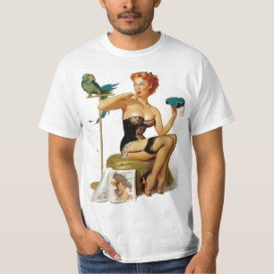 Funny red hair pinup T-Shirt