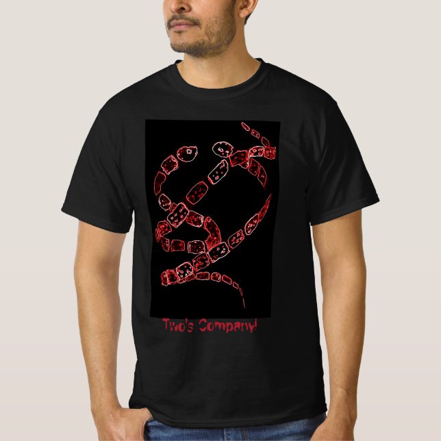 Funny Red Snakes T-Shirt (Front)