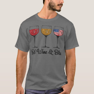 Funny Red White & Blue 4th of July Red White Blue  T-Shirt