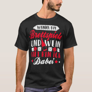 Funny Red Wine White Wine Lovers  Board lose  T-Shirt