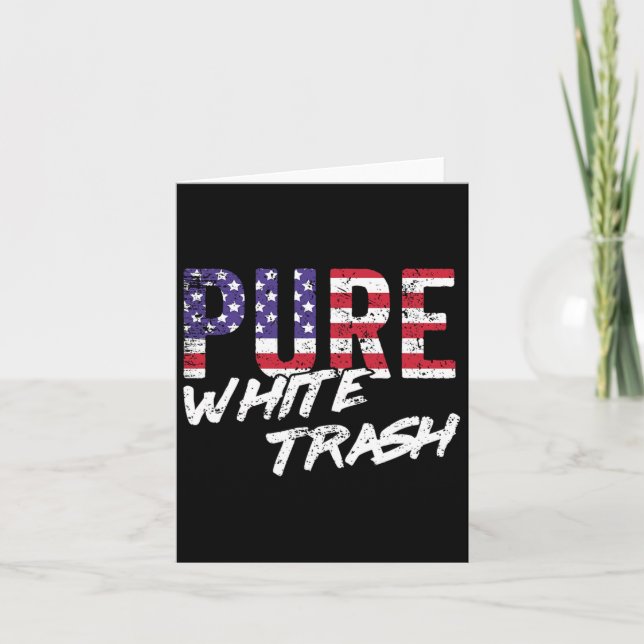 Funny Redneck Shirt  Card (Front)