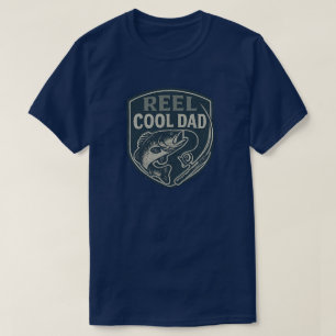 Funny Reel Awesome Dad Fishing T-Shirt