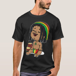 Funny Reggae Jamaica Music Ragga Reggaeton Relax F T-Shirt