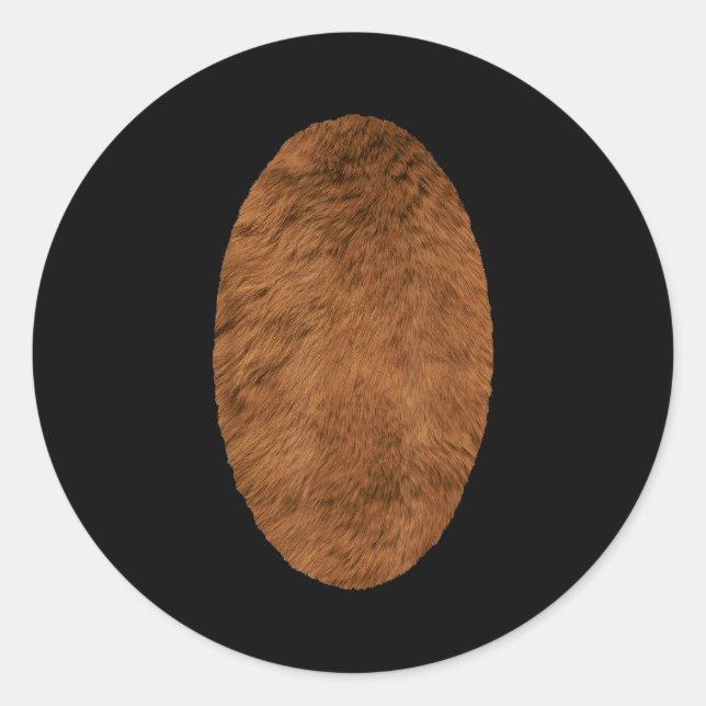 Funny Reindeer Costumes-diy Christmas Costume Rein Classic Round Sticker (Front)