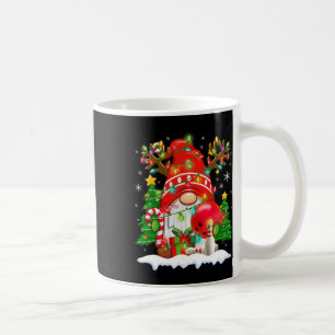 Funny Reindeer Gnome And Bowling Ll Christmas Ligh Coffee Mug