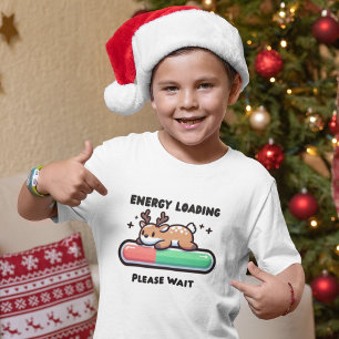 Funny Reindeer Not Ready for Christmas T-Shirt