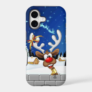 Funny Reindeer Peeking Christmas Meme