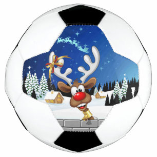 Funny Reindeer Peeking Christmas Meme  Football