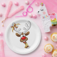 Funny Reindeer Peeking Christmas Meme 