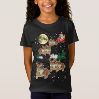 Funny Reindeer Sheltie Xmas Christmas Dog Lovers G