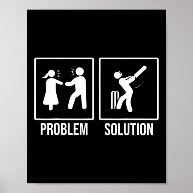Funny Relationship And Cricket  Poster (Front)